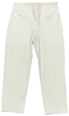  A377542 Wicked by Women with Control XS White Prime Stretch Denim Crop Pants - Image 1 of 4