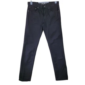 RSQ New York Slim Straight Very Black Jeans NWOT 32x34 Tilly's Casual Work - Picture 1 of 6