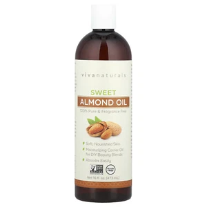 Sweet Almond Oil, 16 fl oz (473 ml) - Picture 1 of 4