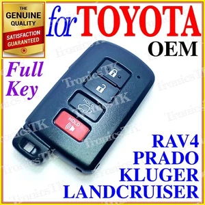 TOYOTA SMART KEY / PROXIMITY KEY, LANDCRUISER, PRADO, KLUGER, RAV4, 4 BUTTON OEM - Foto 1 di 5