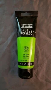 Liquitex Basics Acrylics 4oz Lime Green - Picture 1 of 2
