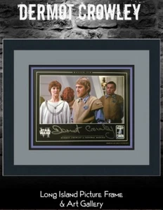 Star Wars VI Dermot Crowley General Madine Signed Official Pix Custom Framed - Picture 1 of 5