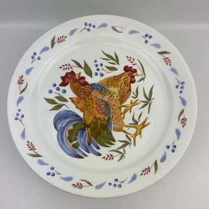 Plato de cena Corelle Country Morning Rooster 10" vintage EE. UU. reemplazar granja - Imagen 1 de 3