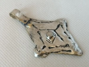 Extrem seltenes altes Wikinger Amulett silberfarben Kreuz Artefakt echt - Bild 1 von 14