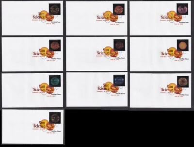 US 5598-5607 Sun Science (set of 10) DCP FDC 2021 - Image 1 of 4