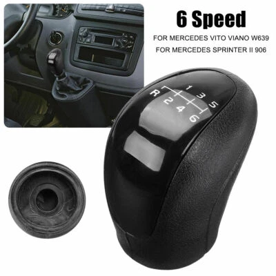 For Mercedes Benz Vito Viano W639 Sprinter II 6 Speed Gear Stick Shift Knob - image 1 of 4