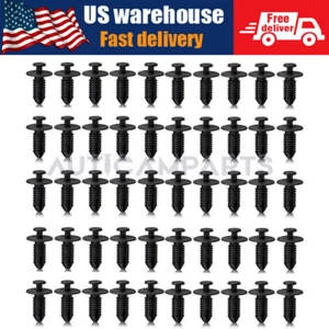 100Pcs For Mercedes Benz Fender Liner Fastener Rivet Retainer Clips 1249900492 - Picture 1 of 5