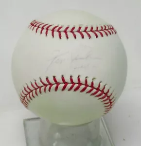 Fergie Jenkins Signed OML Baseball Autographed Cubs JSA F55530 - Picture 1 of 2