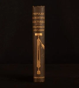1884 Popular Lectures on Scientific Subjects H. Helmholtz Atkinson Illustrated - Imagen 1 de 6