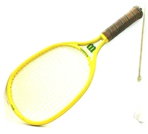 Vintage Wilson Shannon Wright Autograph Racquet / Racket + Cover 4 1/8 USA - Picture 1 of 12