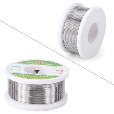 100g/3.5oz 0.8mm 60/40 Tin lead Solder Wire Rosin Core Soldering Reel New - image 1 of 4