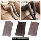 Women Fleece Lined Tights High Waist Thermal Stockings Stretch Opaque Slim