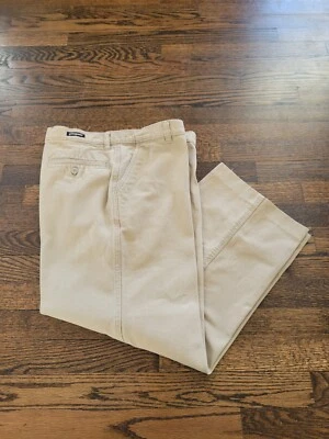 VINTAGE Patagonia Pants Mens 34  Khaki Brown Duck Wide Leg Baggy Climbing Hiking - Image 1 of 4