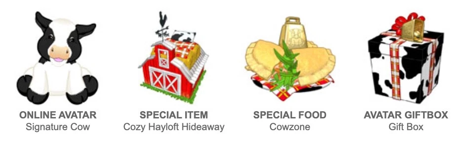 Webkinz Classic Signature Cow - Code Only - Image 1 of 1