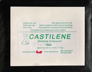 Chavant Castilene (hart) Skulptur und Prototyp Compound - 40lb Case - Bild 1 von 3