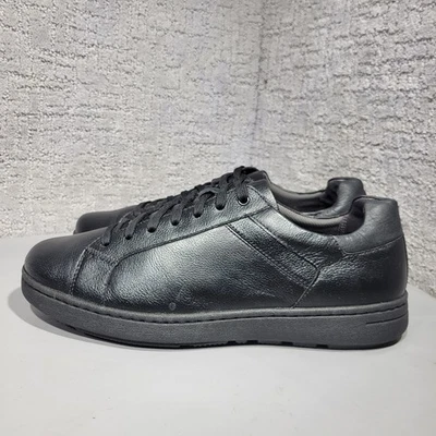 Dansko Timothy Hombres Talla EU 45 Cuero Negro Impermeable Tenis Zapatos 8907100200 Foto 1 de 4