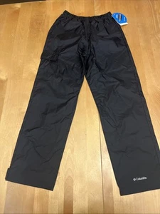 NWT Columbia Leremy Lake Pant Youth M 10-12 Seam Sealed Waterproof Navy Outside - Picture 1 of 8