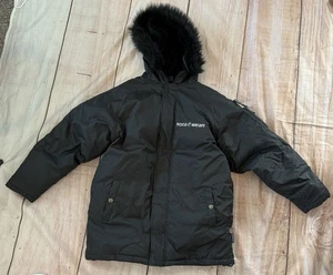 De Colección Rocawear Para Hombre Abrigo de Plumón Forrado de Piel Con Capucha Ropa de Calle Urbana Hip Hop XL - Imagen 1 de 8