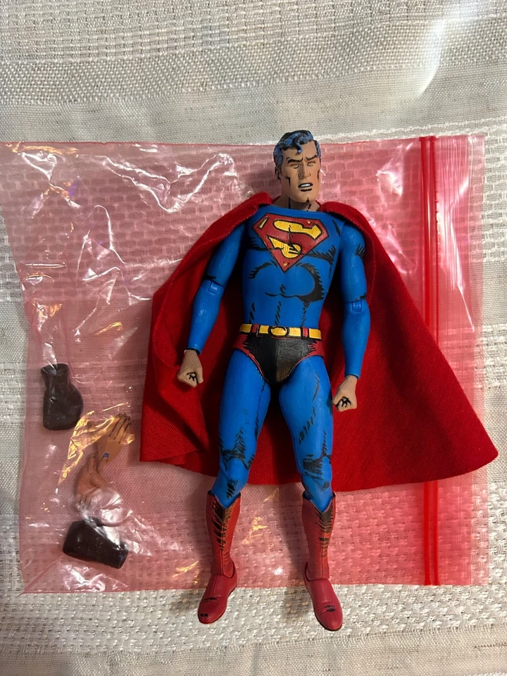 Figura NECA Superman vs. Muhammad Ali DC Comics 7" pulgadas solo Superman Foto 1 de 1
