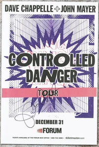 Dave Chappelle autographed gig poster - Picture 1 of 2
