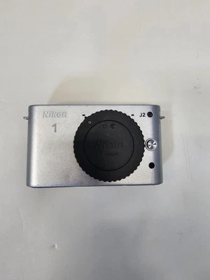 Nikon 1 J2 10.1 MP HD Digital Camera (Silver) Body Only - Image 1 of 4