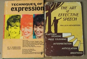 Assorted self-help guidebook includes 1947 ed. “The Art of Effective Speech” - Picture 1 of 9