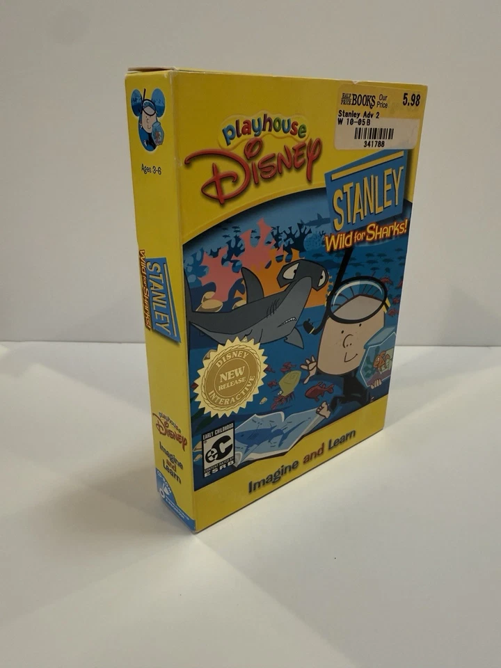 Stanley Playhouse Disney Wild for Sharks PC Game Software Win/Mac CD - Image 1 of 3