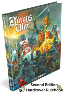 Barons' War Second Edition Hardcover Rulebook 28mm Scale Wargames Rules - Picture 1 of 1