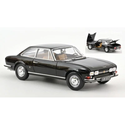 PEUGEOT 504 COUPE' 1969 BLACK 1:18 Norev Auto Stradali Modellino Nuovo - Immagine 1 di 2