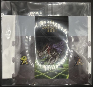 Digimon CCG - Official Deck Box - Championship 2021 - SEALED NEW - Picture 1 of 2