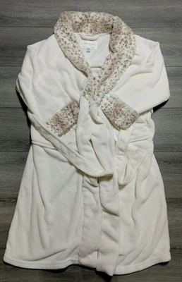 Carole Hochman Robe Adult Womens Large Faux Fur Plush Belted Soft - Image 1 of 3