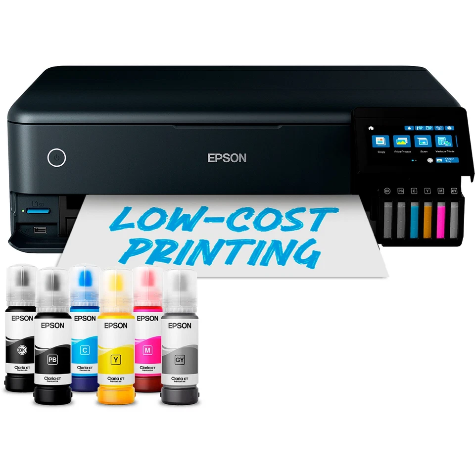 Epson EcoTank ET-8550 A3+ Multifunktionsdrucker - Schwarz
