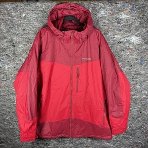 Columbia Jacke Herren 2XL rot Kapuze Full Zip Thermo Coil isoliert Outdoor - Bild 1 von 13