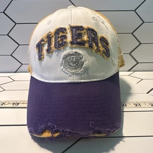 TOW LSU Tigers Rare Vintage Sample Hat Distressed Louisiana State University - Picture 1 of 14