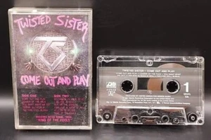 TWISTED SISTER COME OUT AND PLAY CASSETTE TAPE - Picture 1 of 2