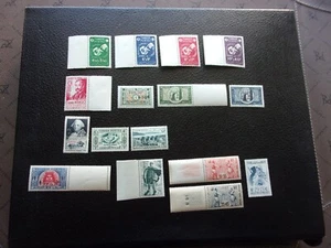 TUNESIEN - Grüne Briefmarke/Briefmarke Nr. 320/330 333/337 n ** MNH (COL4) (L) - Bild 1 von 2