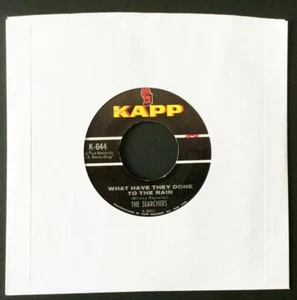 The Searchers, "What Have They Done To The Rain" 1964, KAPP Records, VG+ - Picture 1 of 2