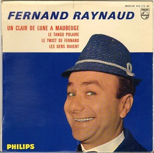 FERNAND RAYNAUD "LE TWIST DE FERNAND" EP 1962 PHILIPS 432.775 - Picture 1 of 2
