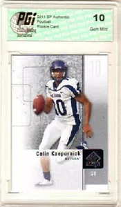Colin Kaepernick 2011 Upper Deck SP Authentic #72 True Rookie Card PGI 10 - Picture 1 of 1