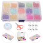Glass Crystal Bead Set for DIY Jewelry Making with Lobster Clasps &