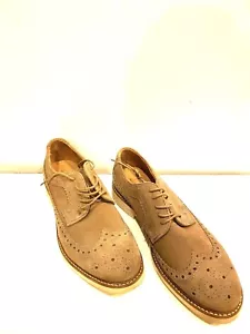 Zapatos de gamuza H By Hudson punta de ala talla 9 nuevos con caja - Imagen 1 de 1