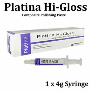 5 x Dental Platina Hochglanz Composite Polierpaste Prevest Zahnkrone 4 gm