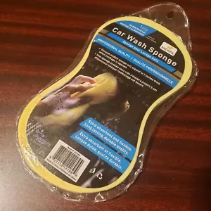 Jacent Car Truck Wash Sponge Expands To 2" Thick Mildew Resistant 8.75" X 3.75" - Picture 1 of 3