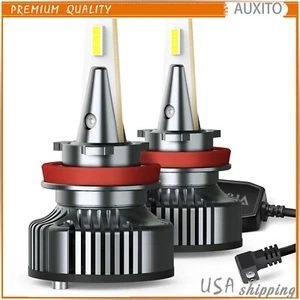 AUXITO H11B LED Headlight Conversion Kit Hi Low Beam Bulbs 6500K Lamp High Power - Picture 1 of 11