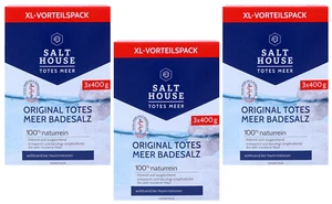 3x Salthouse Original Totes Meer Badesalz wohltuend bei Hautirritationen, 1,2kg - Bild 1 von 2