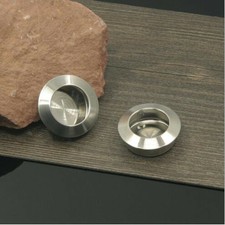 1pcs Flush Recessed Stainless Steel Handle for Sliding Door Drawer Knob