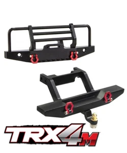 Juego de parachoques delantero y trasero de metal 9735 para 1/18 radiocontrol TRAXXAS TRX-4M Defender 97054-1 - Imagen 1 de 9