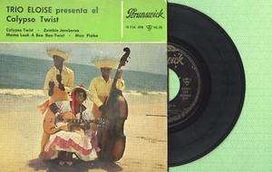 TRIO ELOISE / Calypso Twist / BRUNSWICK 10 726 EPB Press Spain 1963 EP EX - Picture 1 of 5