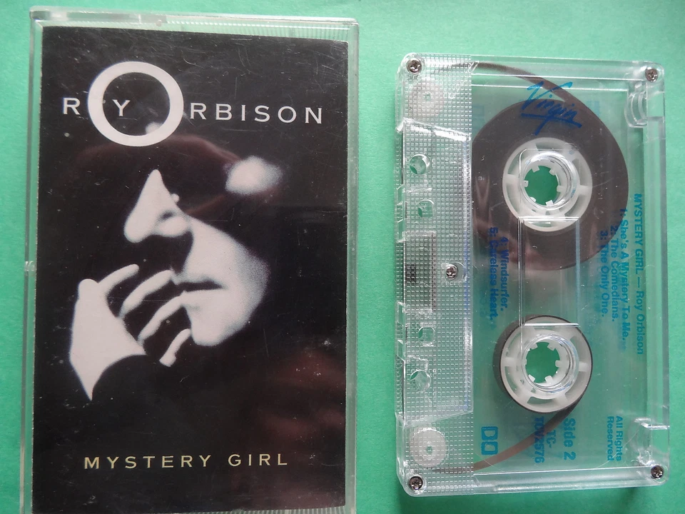 roy orbison mystery girl cassette tape like new - Image 1 of 1