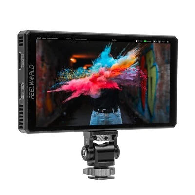 FEELWORLD CUT6S 6 inch Recording Monitor HDMI Field Camera DSLR USB2.0 Recorder - Image 1 of 4
